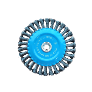 CEPILLO CIRCULAR ALAMBRE TRENZADO 6” – 150 MM